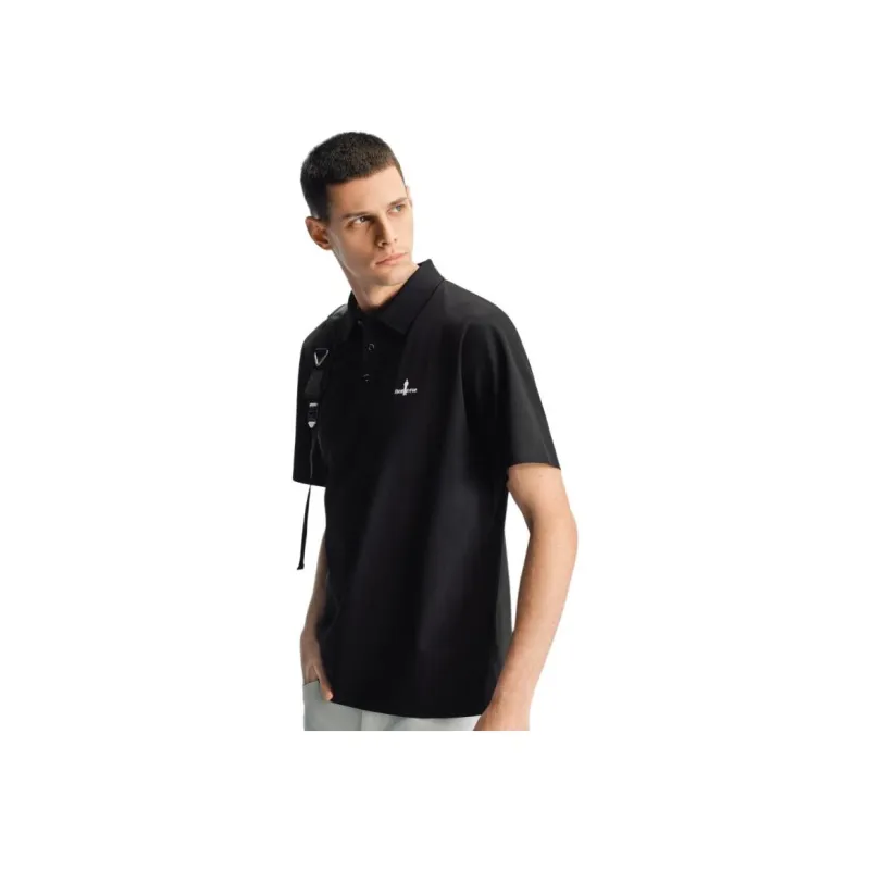 Biyin Leufen Cool Sunscreen Series Polo Shirt Men's-8