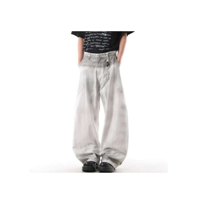 Jeep Casual Pants Unisex White-3