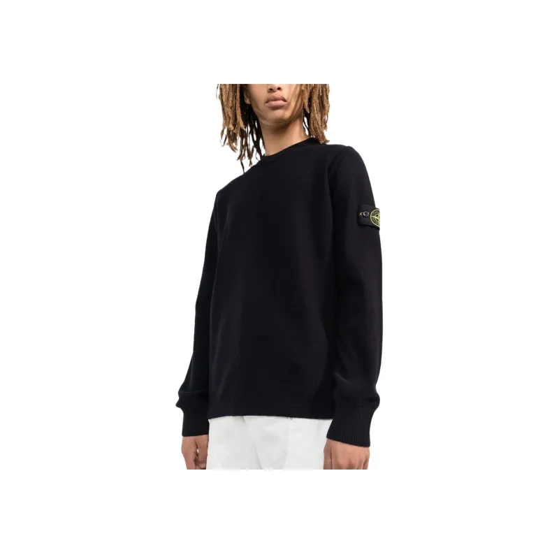 STONE ISLAND Sweaters Men Navy Blue-3