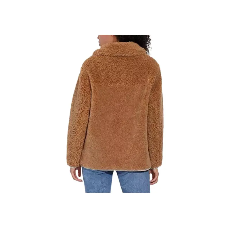 COACH FW22 Jackets Coats Women's Brown-1