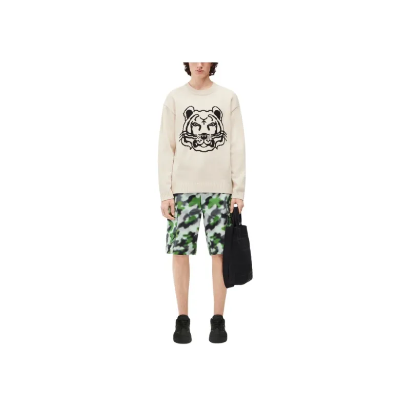 KENZO K Tiger Reversible Crewneck Sweater-2