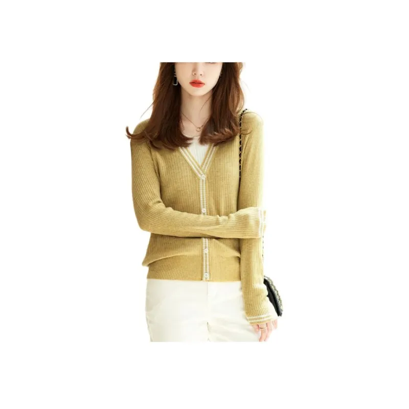 XWI Knitwear Women's Mustard Yellow-0