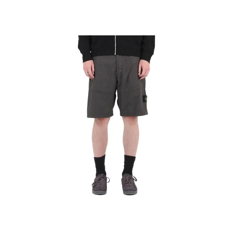 STONE ISLAND Compass badge Bermuda Shorts-3