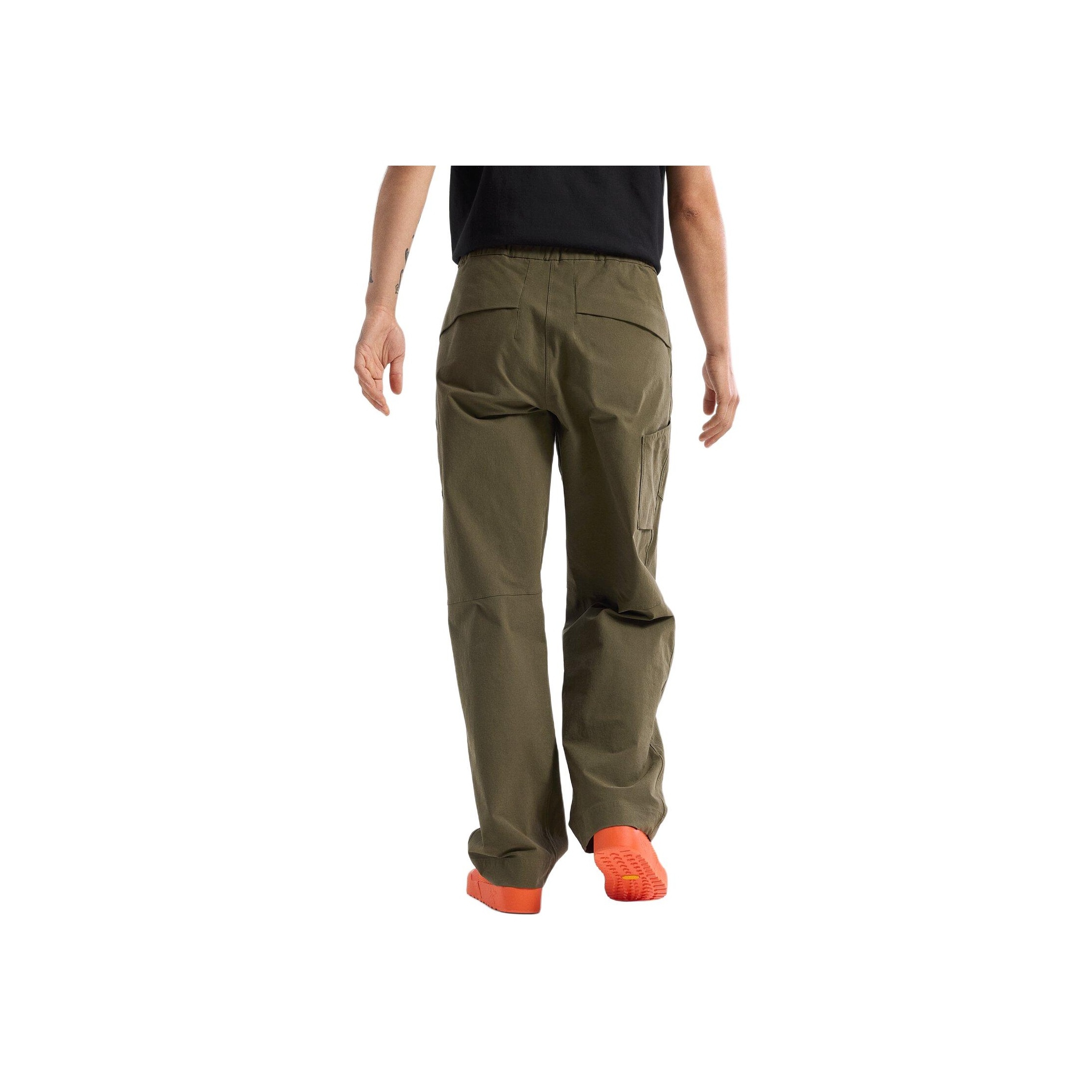 WOMEN'S CLARKIA COTTON WIDE LEG PANT BLACK | Bodega