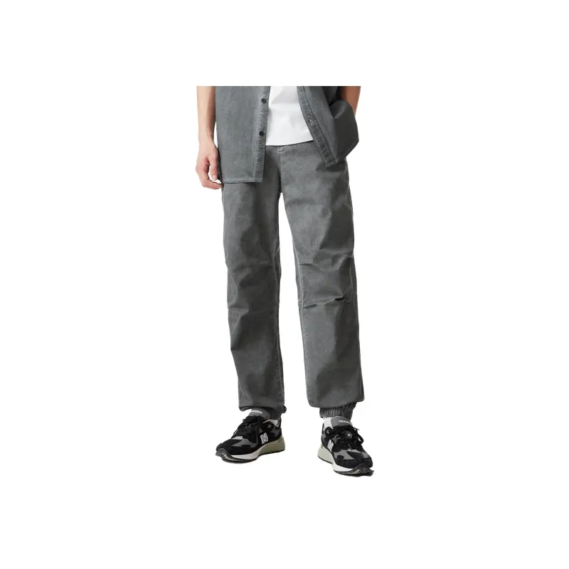 JACK JONES· Elastic Cuff Casual Pants Men's Robin Gray-0