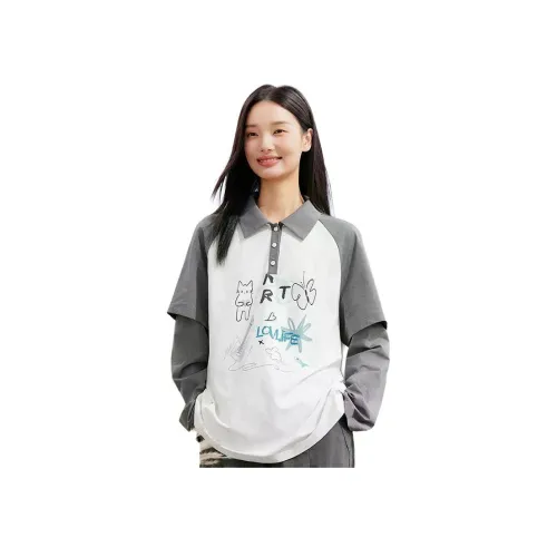 프라그먼트 아셨 여성 티셔츠