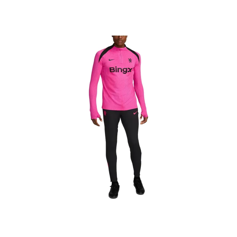 Nike Chelsea FCDri-FIT ADV FW24 Strike Elite Third Soccer Bottoms Men's Black/Pink Base Coat/Pink Base Coat-1