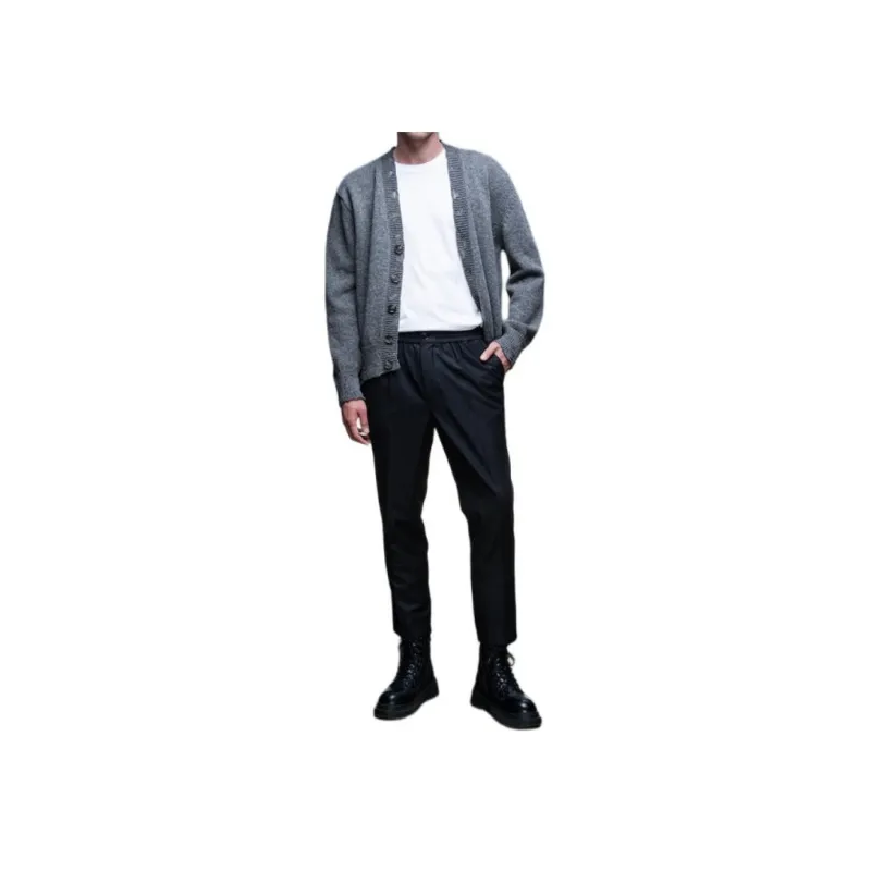 AMIPARIS Casual Pants Men Black-2