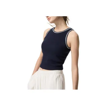 UNIQLO Tank Tops Women's Navy Blue