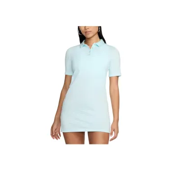 Nike Sportswear Short Sleeved Dress Women's Glacier Blue/White