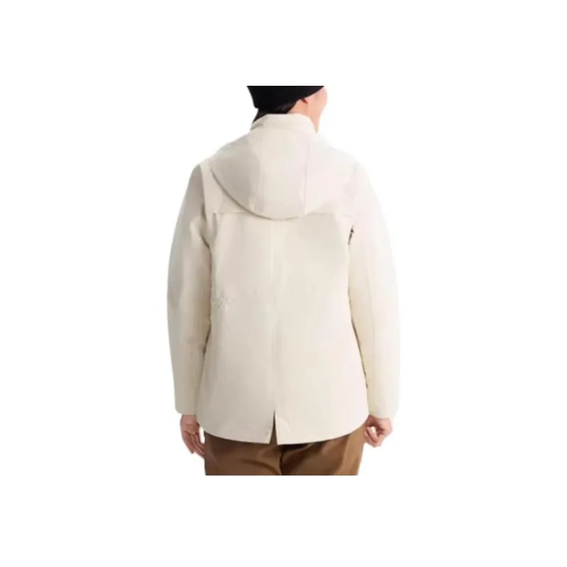 Columbia Omni Heat Waterproof Thermal Heat Reflective Windbreaker Jacket Women's Ecru-4