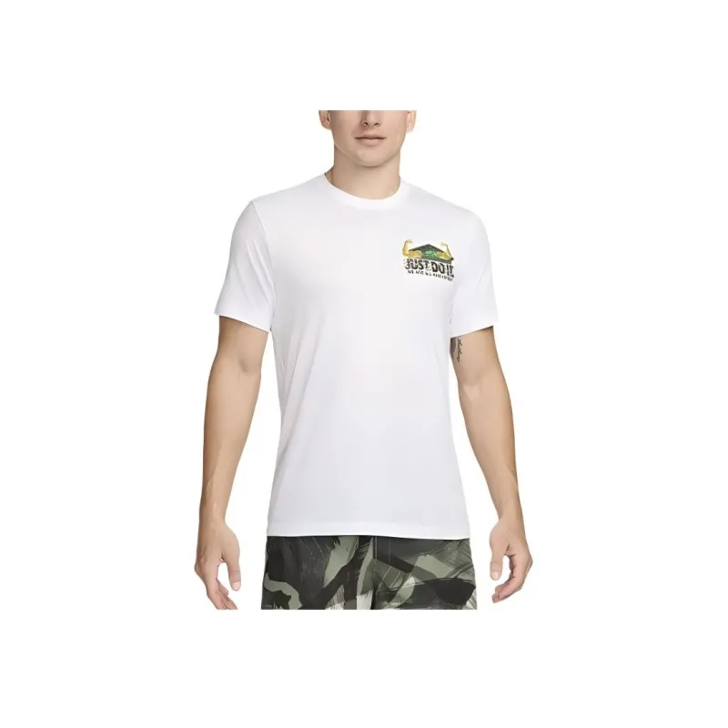 Nike T-Shirts Men White-0