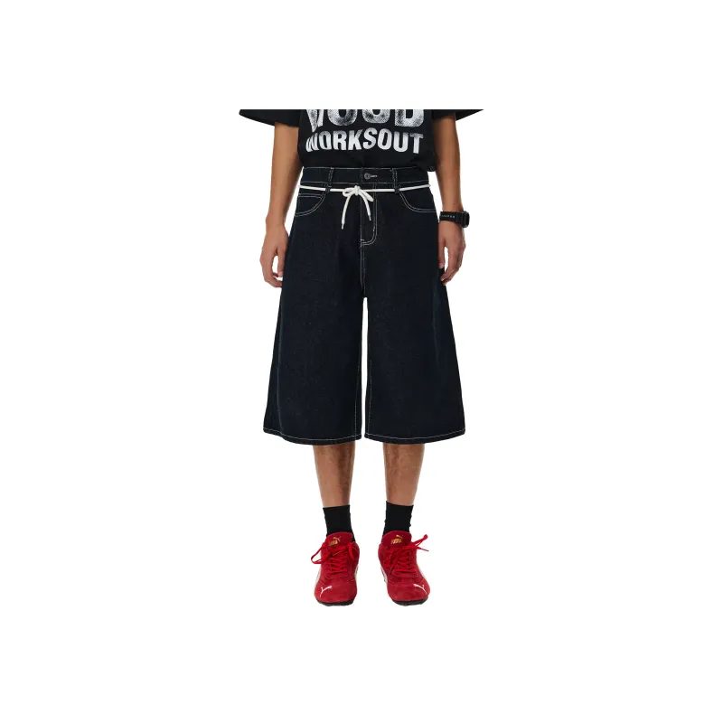 WORKSOUT Denim Shorts Unisex-2