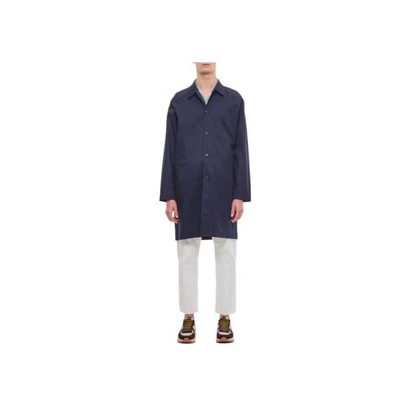 LES DEUX Coats Men Dark Blue-0