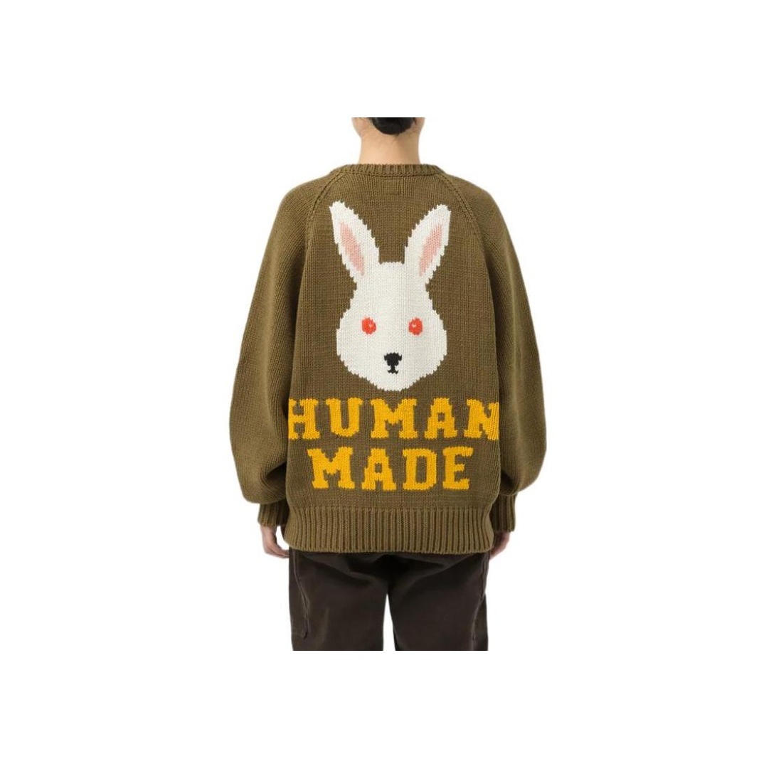 トップス HUMAN MADE RABBIT RAGLAN KNIT SWEATER HUMAN MADE Rabbit Raglan Knit Sweater - POIZON