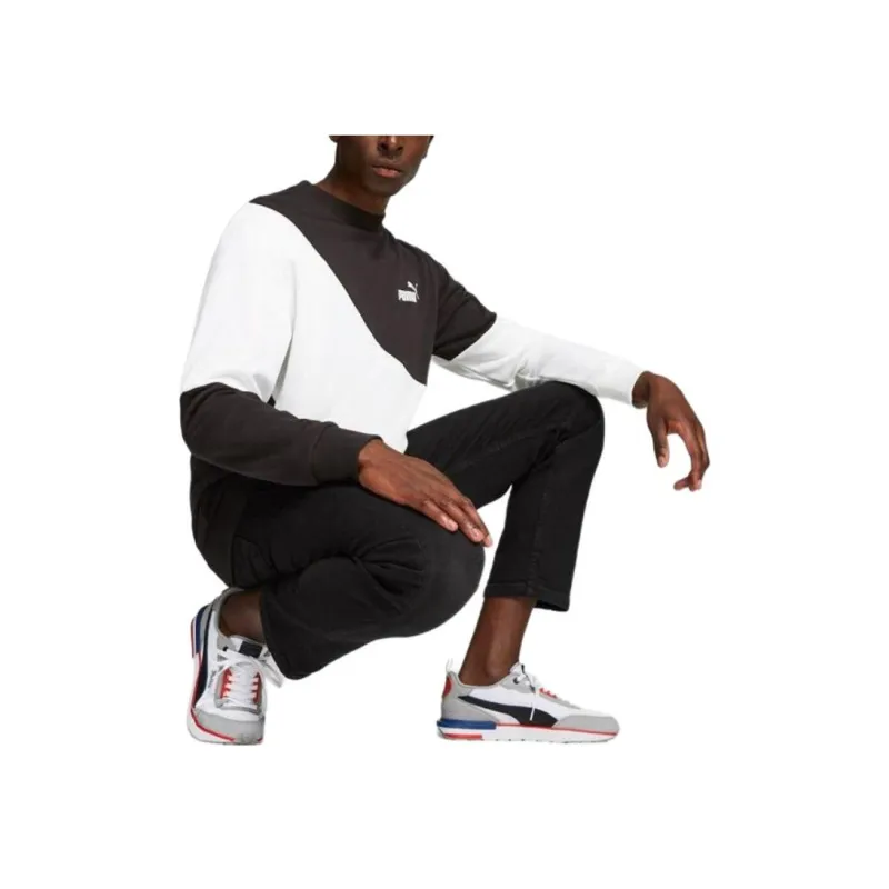 PUMA POWER Sweatshirt Men's Black-3