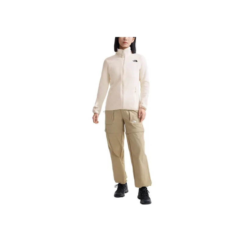 THE NORTH FACE Glacier Jackets Coats Women's Dune White-1