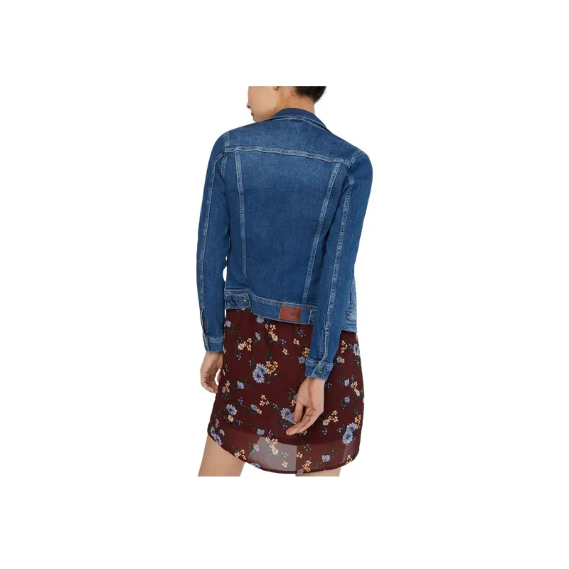Pepe Jeans Denim Jacket Women's Blue-1