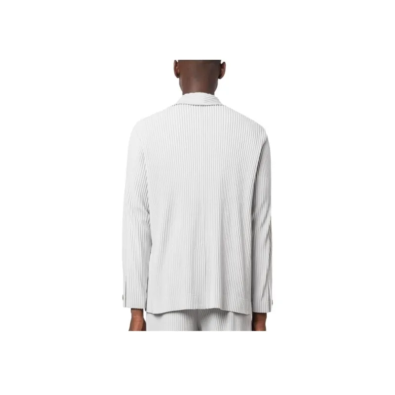 Homme Plissé ISSEY MIYAKE Micro pleated Single breasted Blazer-2
