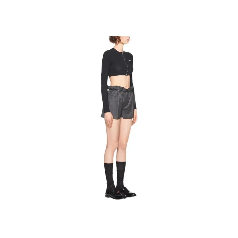 MIU MIU Casual Shorts Women's Dark Gray-3
