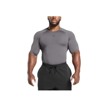 GYMSHARK Element Baselayer T Shirt Men's Dark Gray