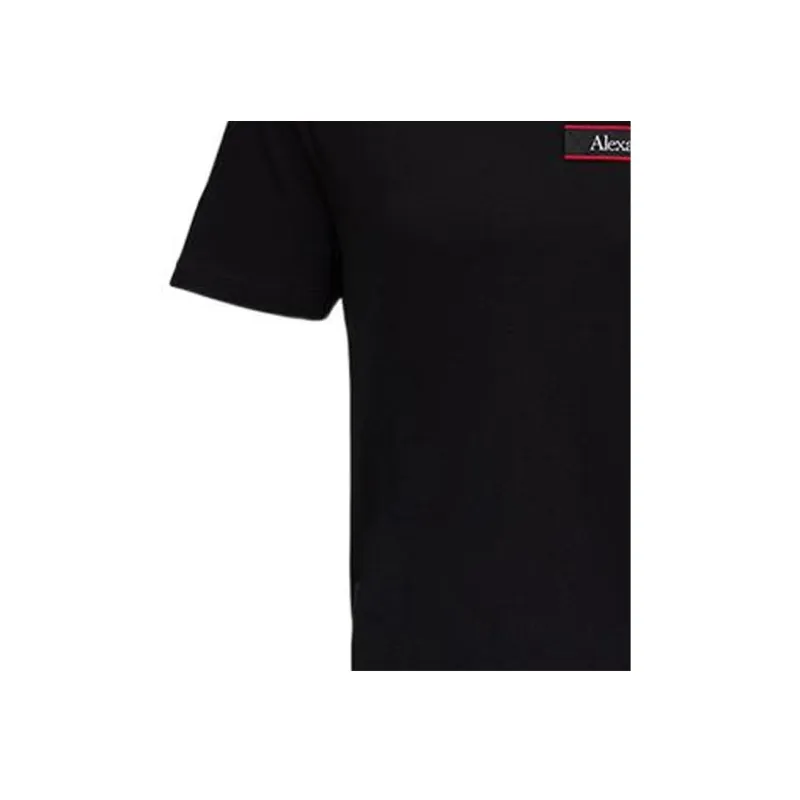 Alexander McQueen Logo Patch Crewneck T Shirt-7