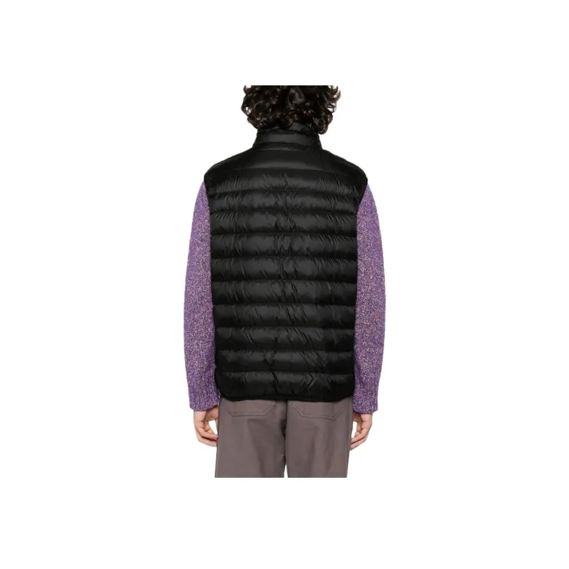 PALM ANGELS Logo print Padded Gilet-4