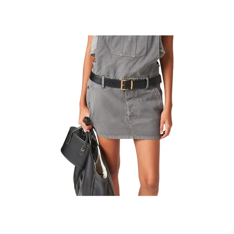 MIU MIU SS24 Slip Dresses Women's Iron Gray-3