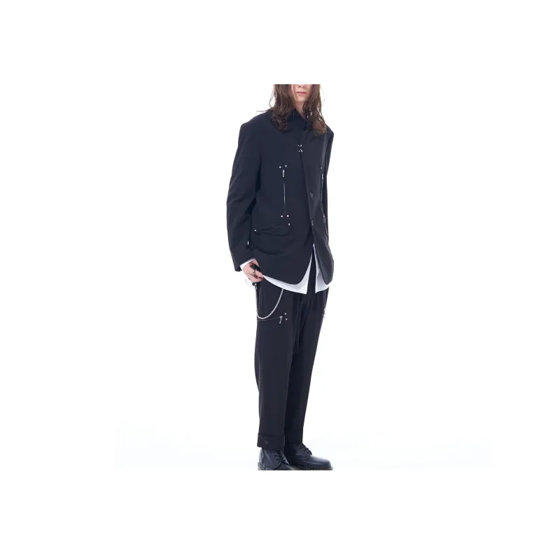 Yohji Yamamoto S'YTE Casual Pants Unisex Black-4