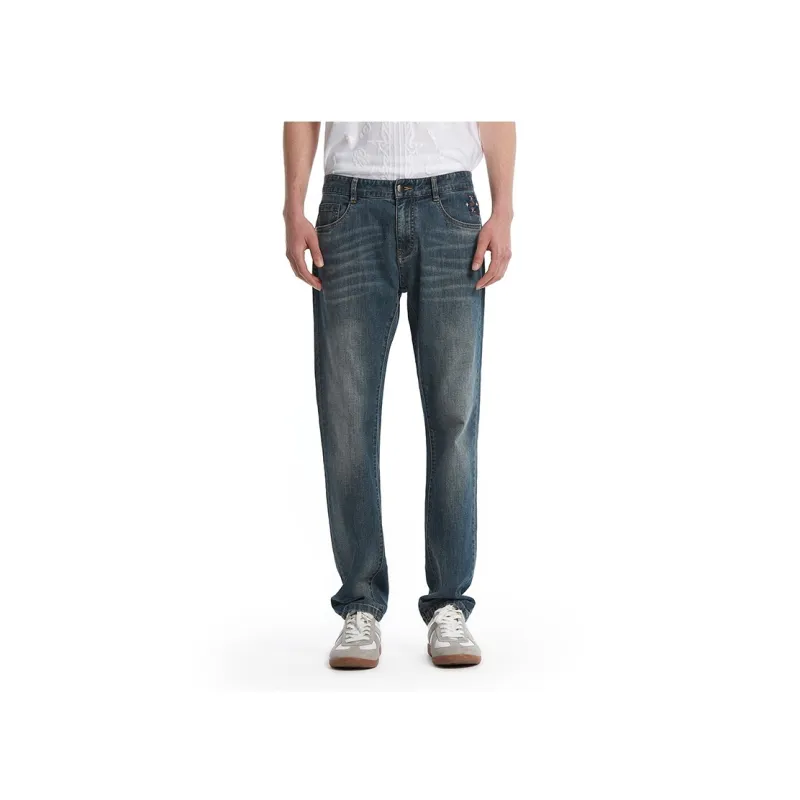 ANDREW MACKENZIE Jeans Men Blue-2