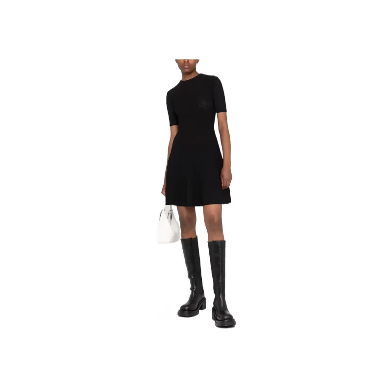 Givenchy 4G Jacquard Flared Mini Dress-3