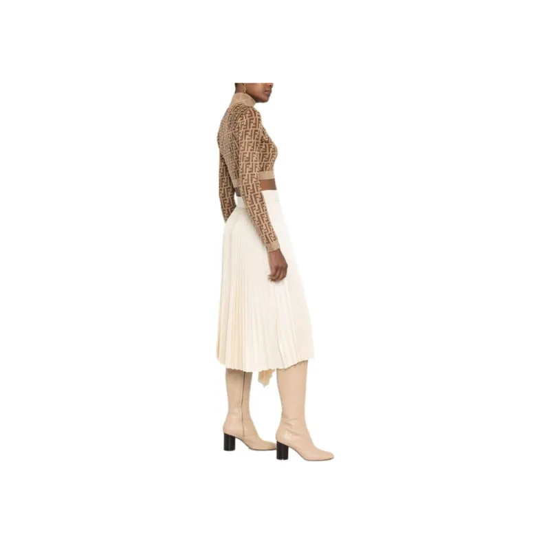 FENDI FW22 Sweater Women's Brown-2