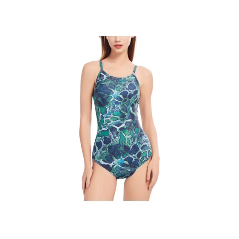 ZOKE One piece Swimsuit Women's Green-1