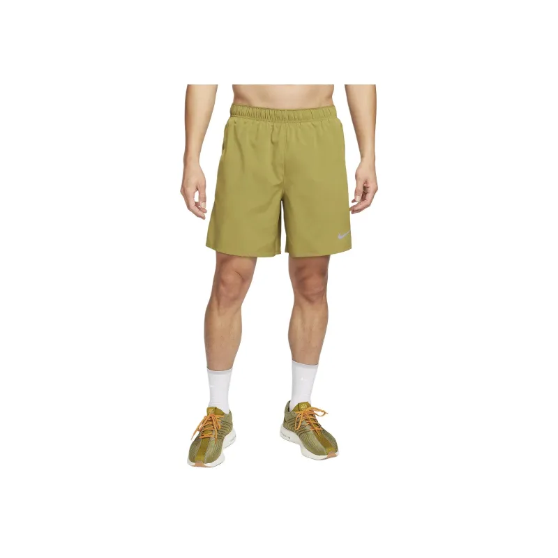 Nike Dri Fit 7' Brief Lined Running Shorts Sports Shorts Men's Olive-2