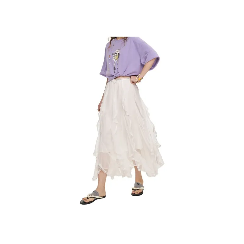 ELF SACK Casual Long Skirt Women's-0