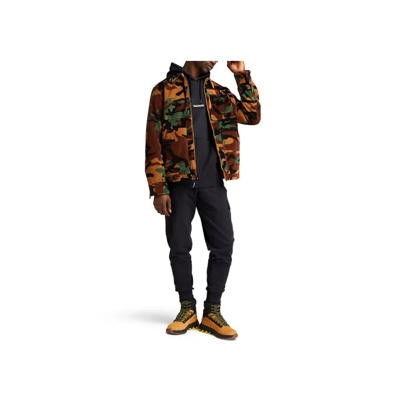 Timberland Puffer Jacket Men's Camouflage-3