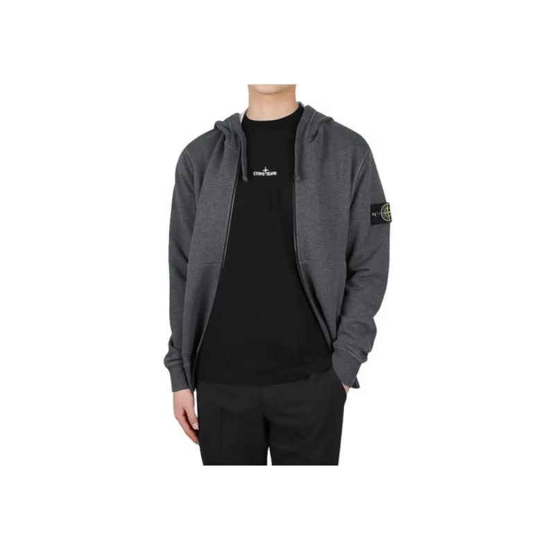 STONE ISLAND Sweatshirt Men's Smoke Gray Mixed Color-2