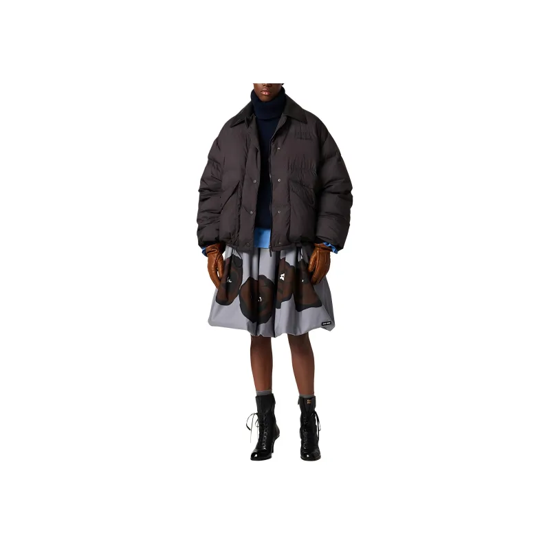 MIU MIU Cropped Down Jacket-1