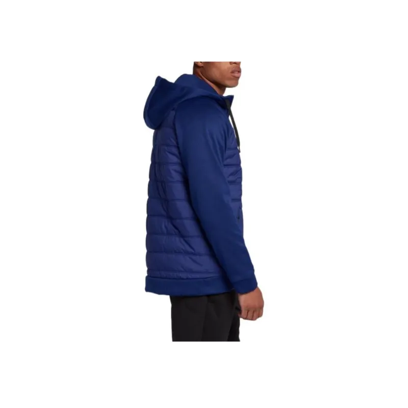 Nike Puffer Jackets Men Blue-2