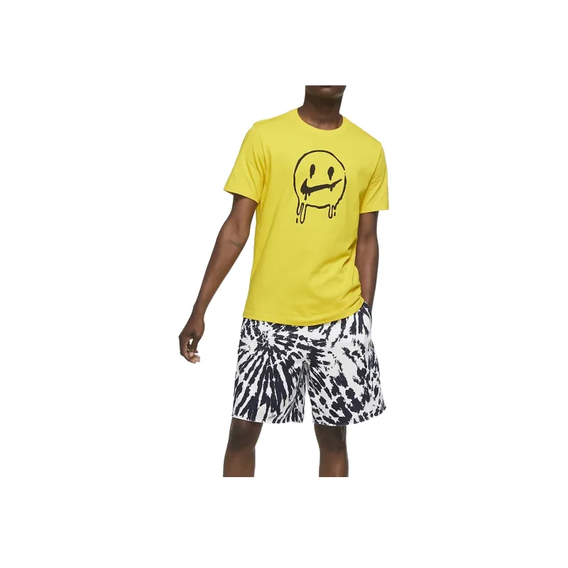 Nike T Shirts Men Yellow-2