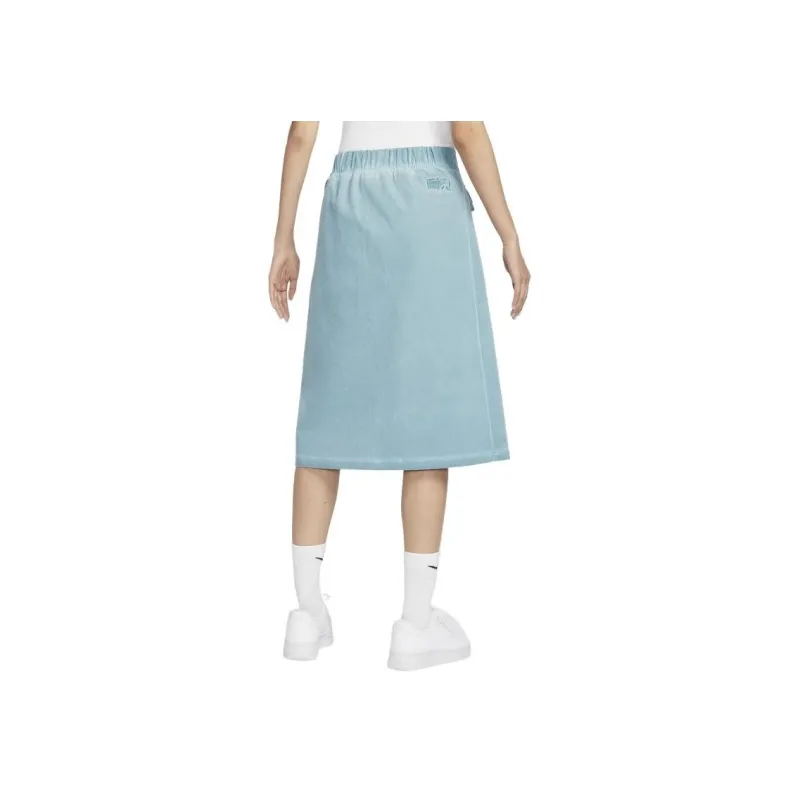 Nike SPORTSWEAR TECH PACK FW/AW24 NAI-KE Skirt Women's Royal Blue Denim-1