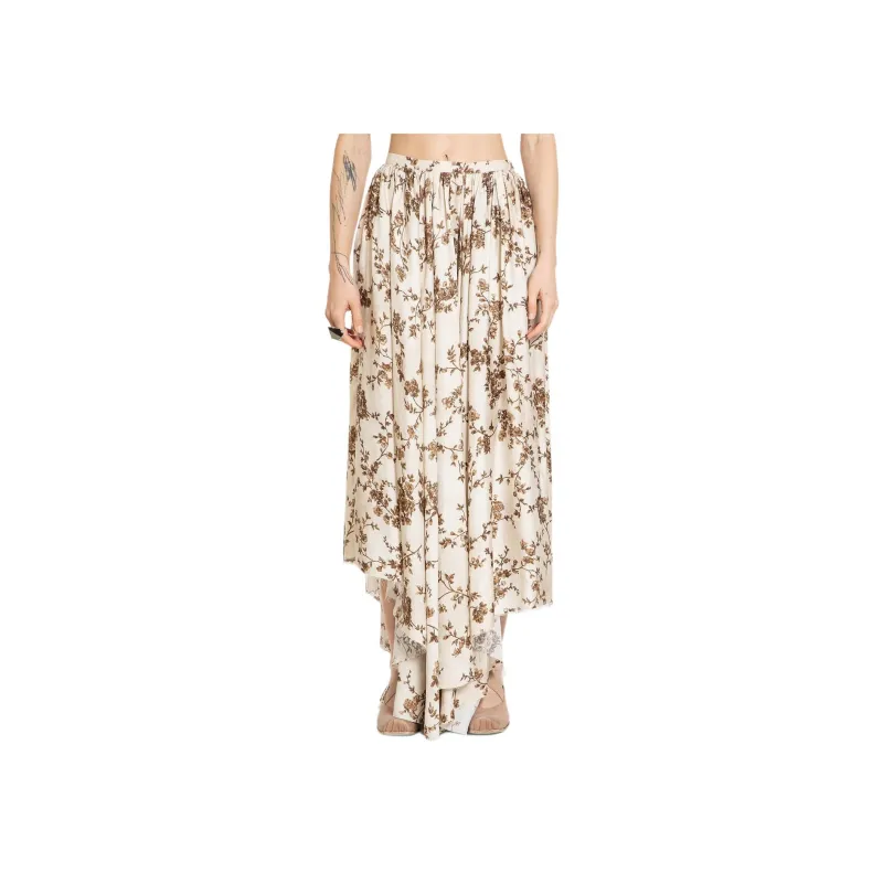 UMA WANG Genit Midi Skirt-0
