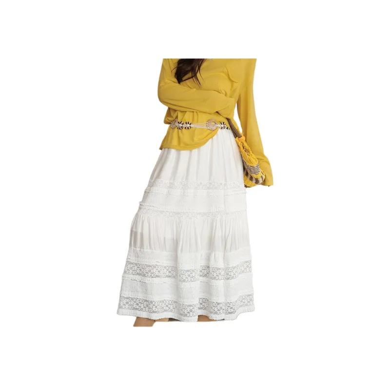 The Plums Are Cooked Casual Long Skirt Women's-1