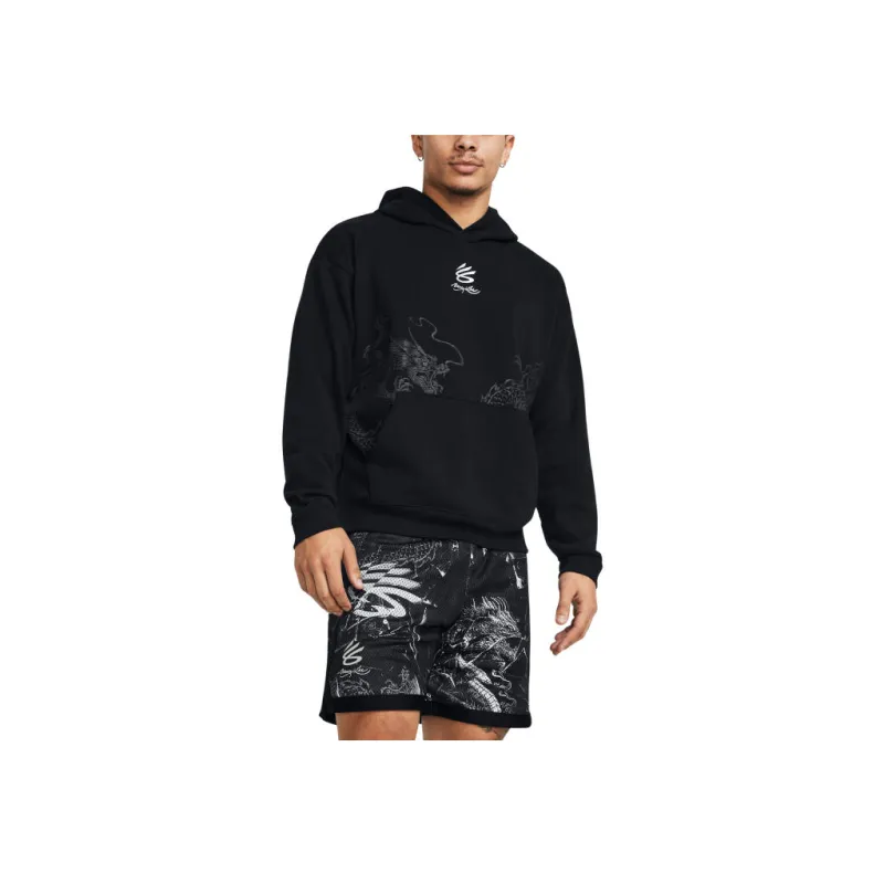 Under Armour x LIXIAOLONG LIANMINGKUAN UA Chinese New Year Sweatshirt Men's Black-2
