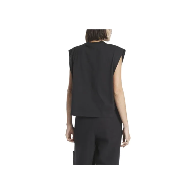 Reebok Sleeveless Sports Shirts Women's Black-2