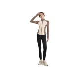 Latte Coffee Coat+Black Pants