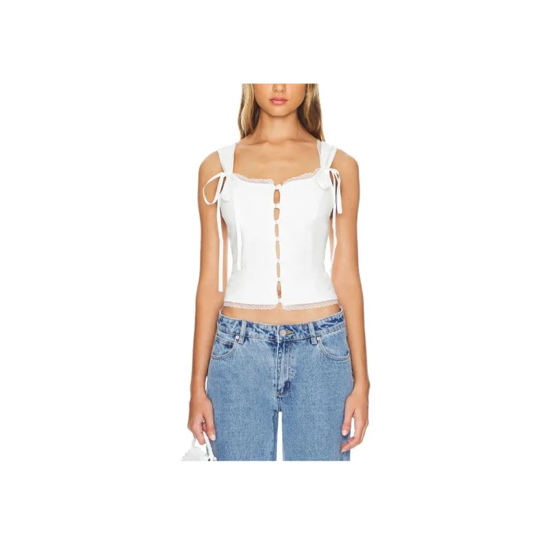 Lioness SS24 Camisole Women's White-0