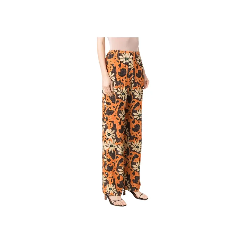 NANUSHKA Floral Wide leg Trousers-3