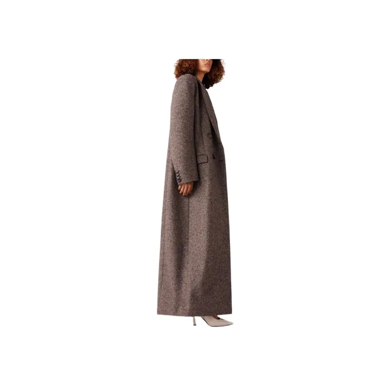 Stella McCartney Double Breasted Straight Hem Coat-3