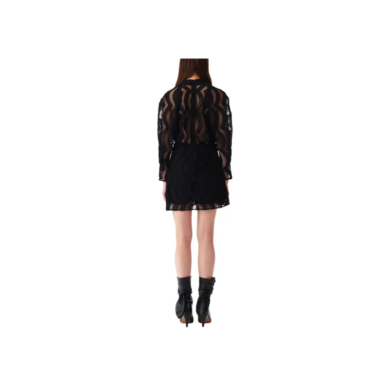 IRO Long-Sleeved Dresses Women's Black-2